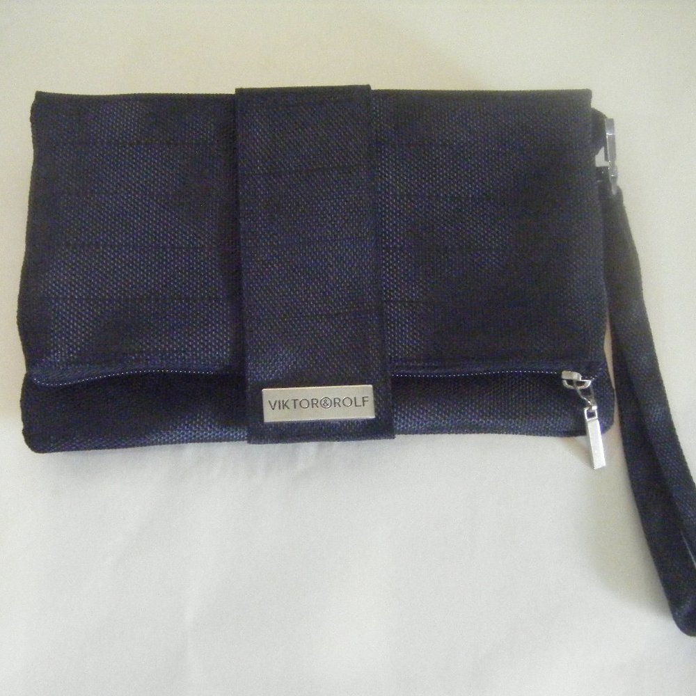 Viktor & Rolf Black Amenity Bag KLM Designer